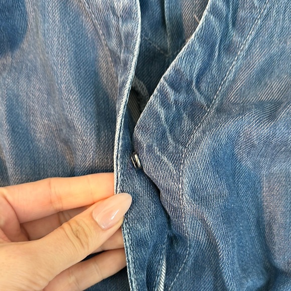 Splendid Blue Denim Jumpsuit - Picture 7 of 10